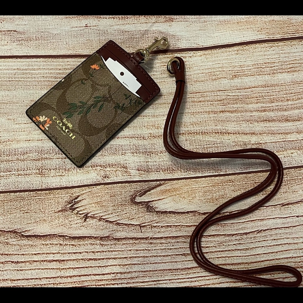 Coach lanyard